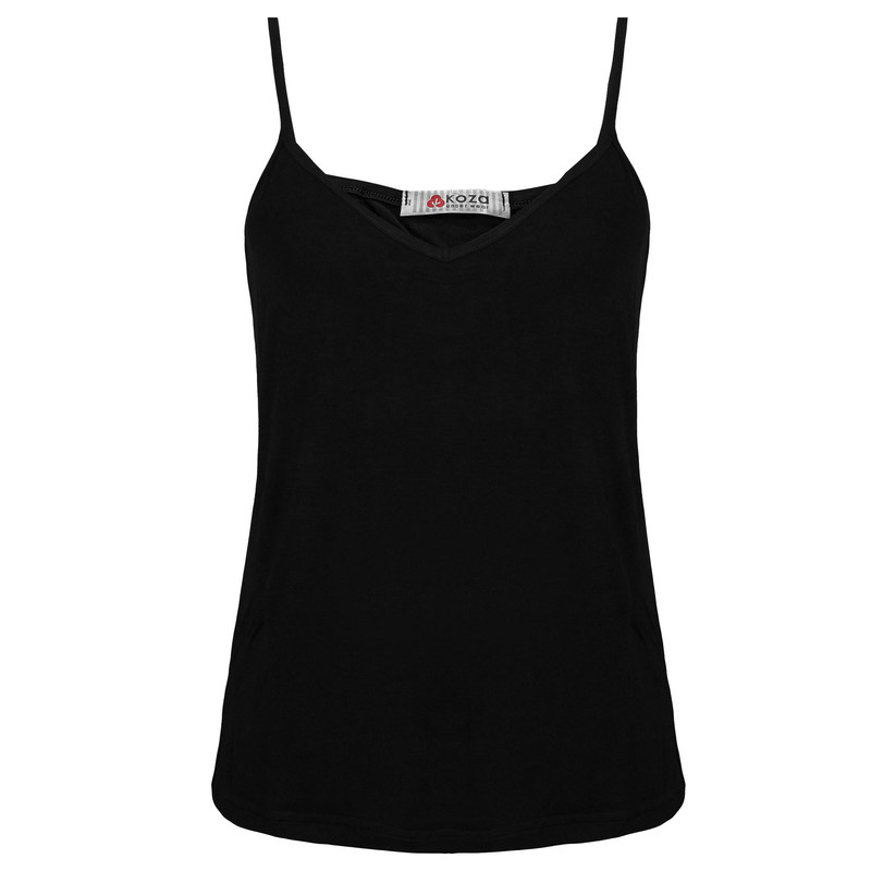 ست تاپ و شلوار زنانه کوزا مدل 9210 رنگ مشکی