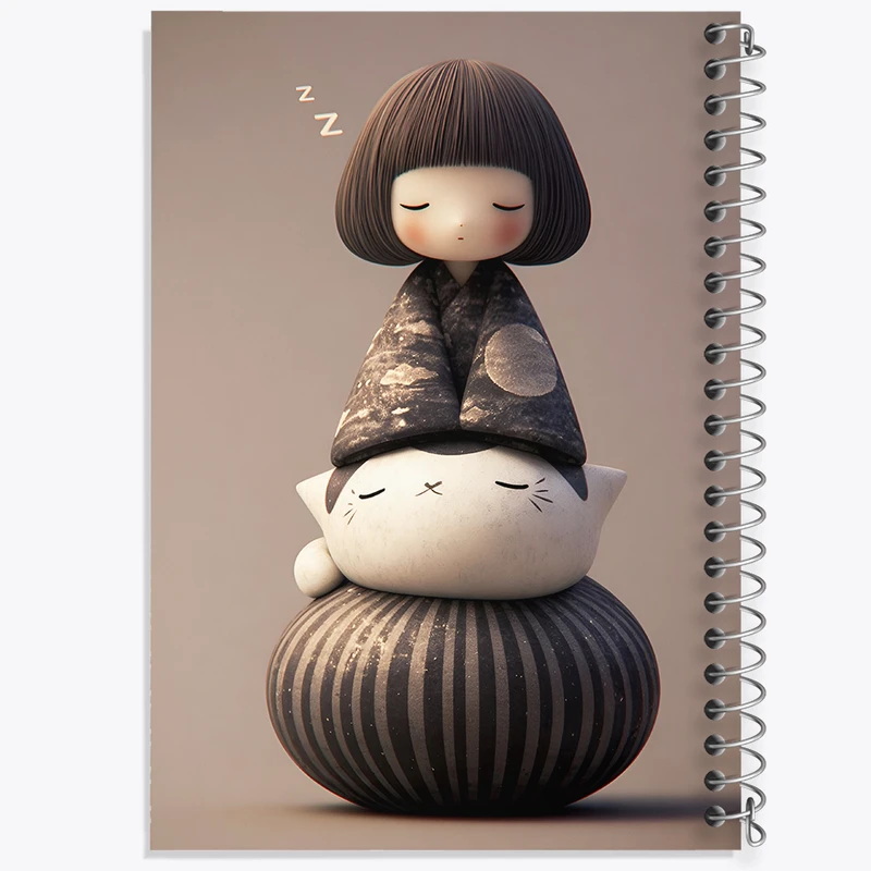 دفتر مشق 100 برگ خندالو طرح دخترانه کد F5801