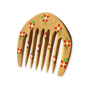 شانه مو مدل چوبی نیلوفانا