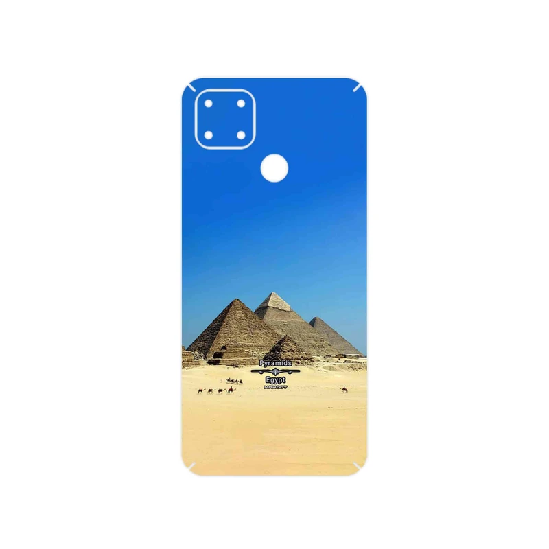 برچسب پوششی ماهوت مدل Pyramids of Egypt مناسب برای گوشی موبایل ریلمی C25s