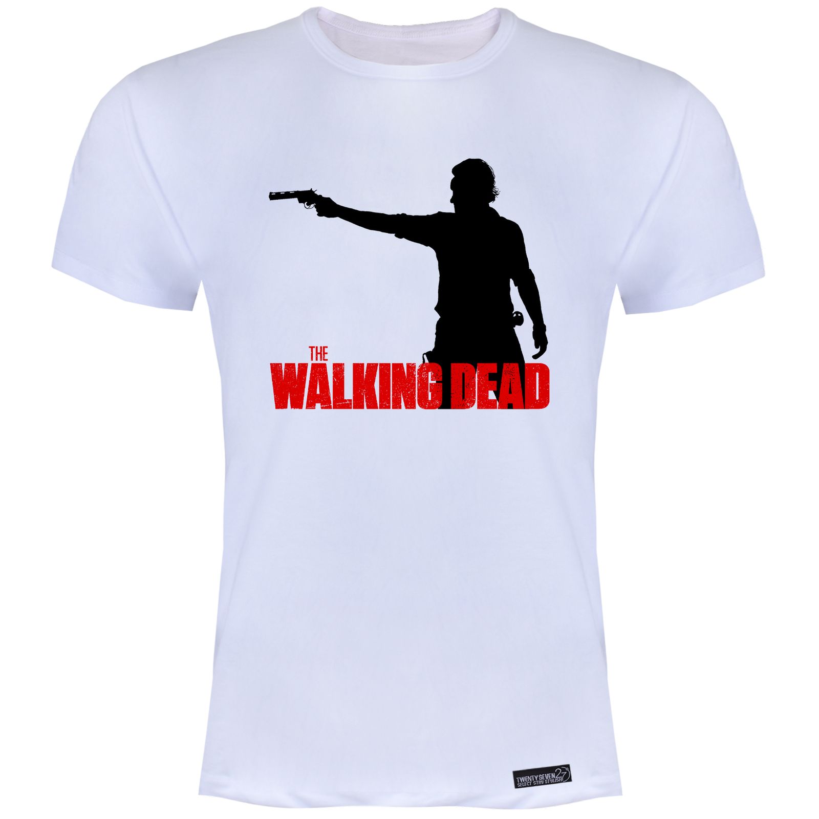 تی شرت آستین کوتاه مردانه 27 مدل The Walking Dead کد MH64 -  - 1
