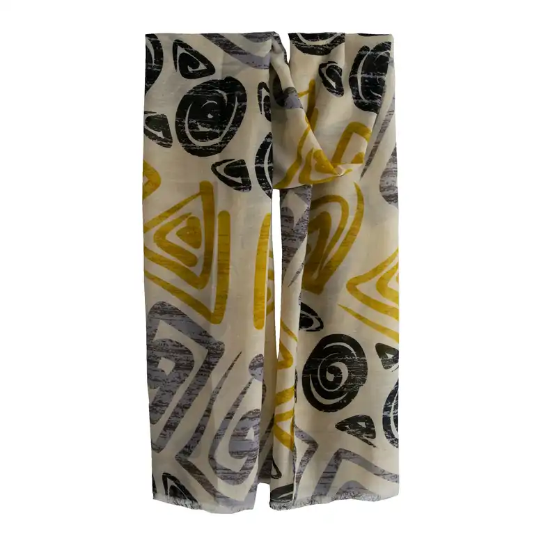 شال زنانه مدل مارپیچ