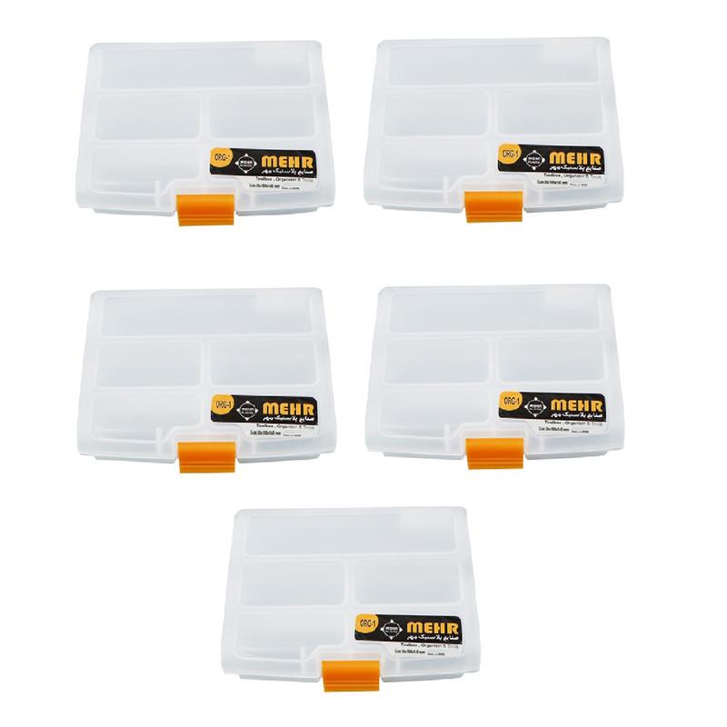 جعبه ابزار مهر مدل ORG1 بسته پنج عددی جعبه ابزار مهر مدل ORG1 بسته پنج عددی