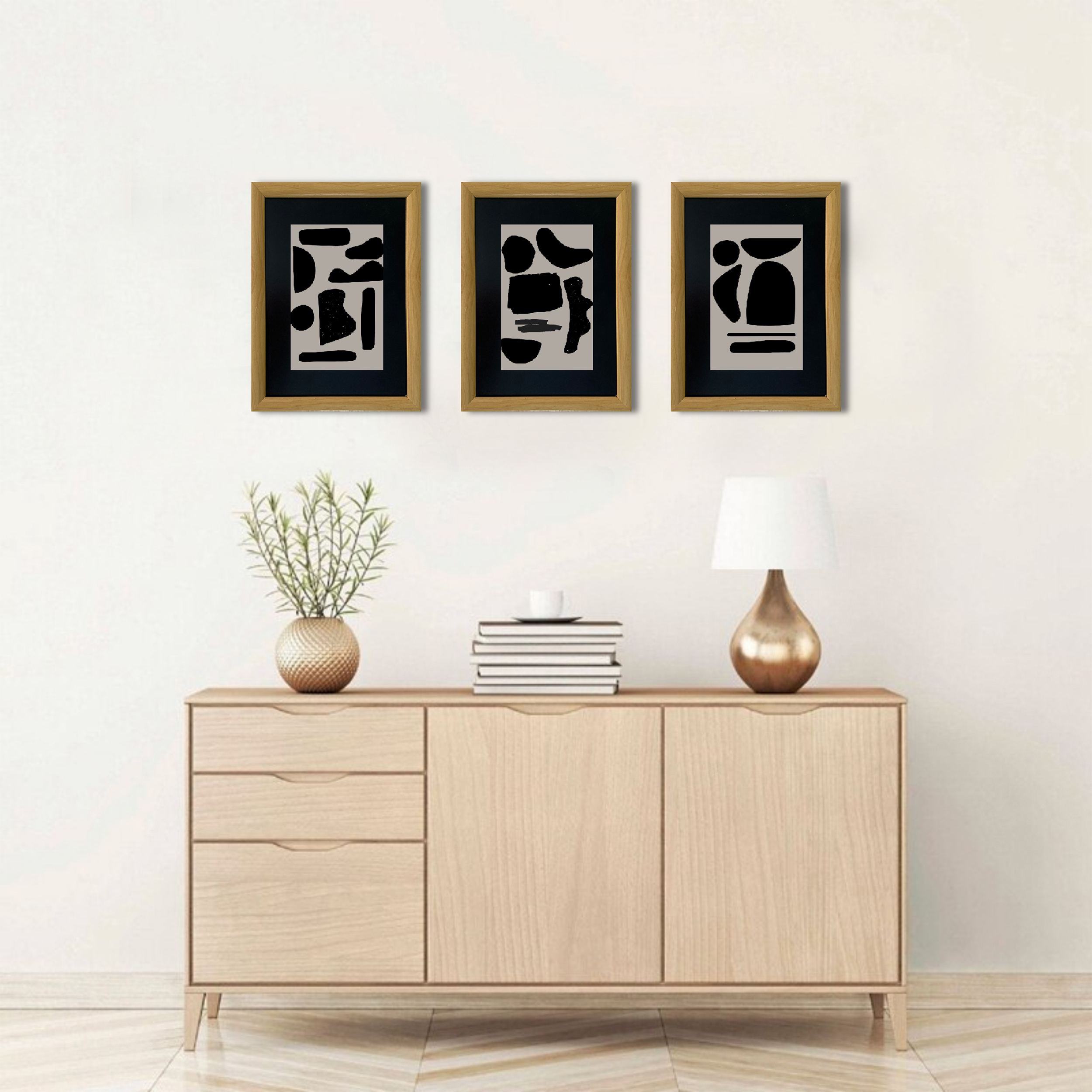 قاب عکس مدل پاسپارتو مدل 1621 مجموعه 3 عددی