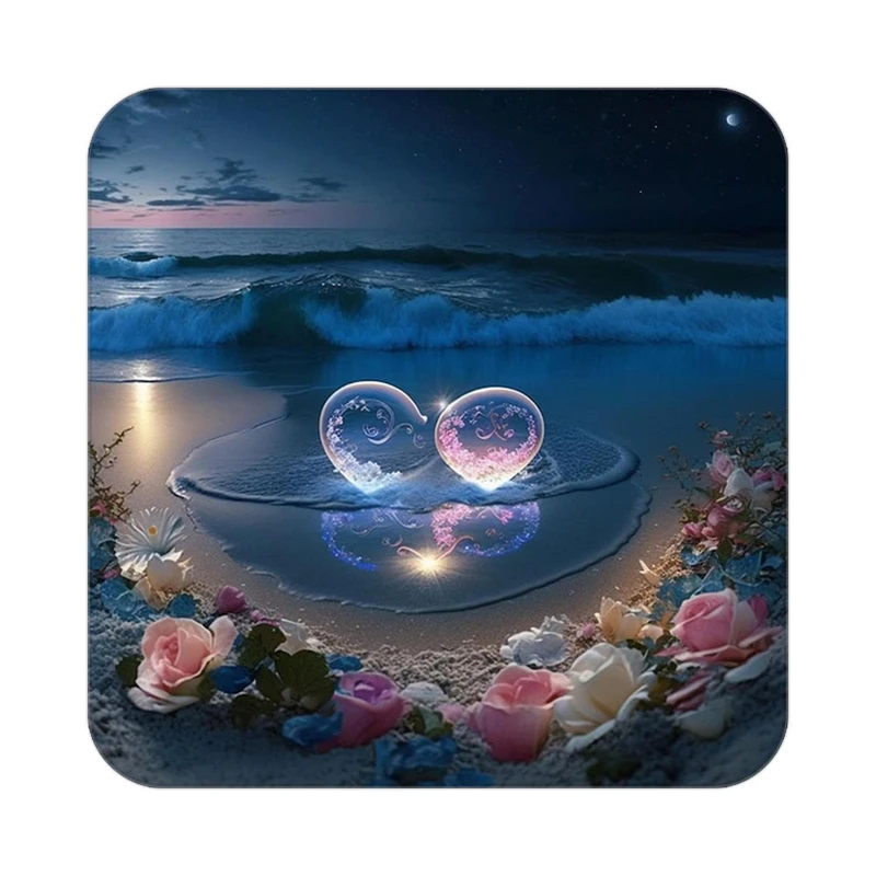 زیر لیوانی کاکتی مدل عاشقانه کد mp13437