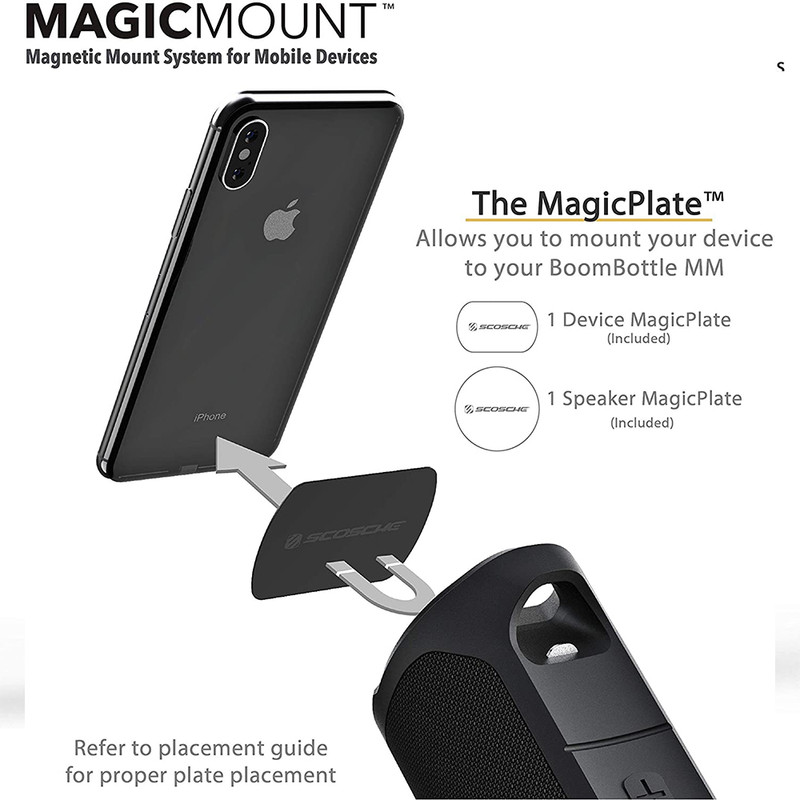 اسپیکر بلوتوثی قابل حمل اسکوش مدل BOOMMOTTEL MM 3