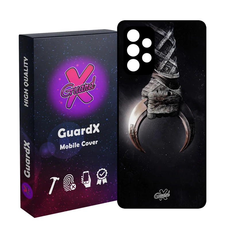 کاور گارد ایکس طرح شوالیه ماه مدل Glass10451 مناسب برای گوشی موبایل سامسونگ Galaxy A32 5G/M32 5G