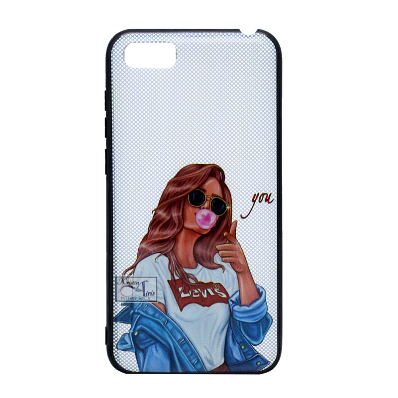 کاور طرح دختر مدل BM-01 مناسب برای گوشی موبایل هوآوی Y5 Prime 2018/ Y5 Lite/آنر 7S