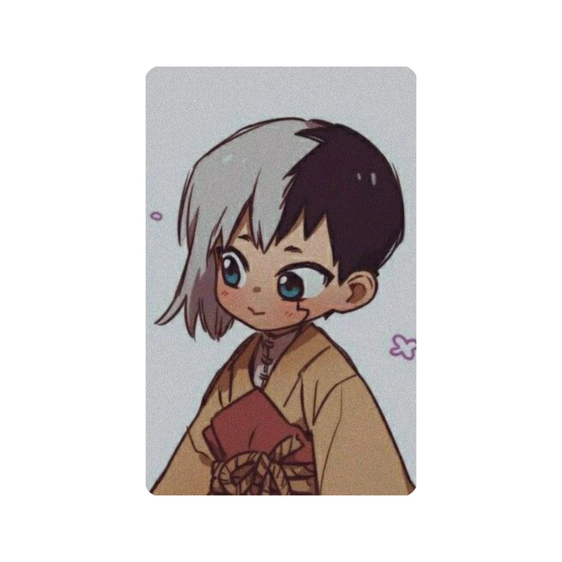 استیکر کارت مدل انیمه طرح سنکو ایشیگامی دکتر استون Senku Ishigami dr stone کد 5958