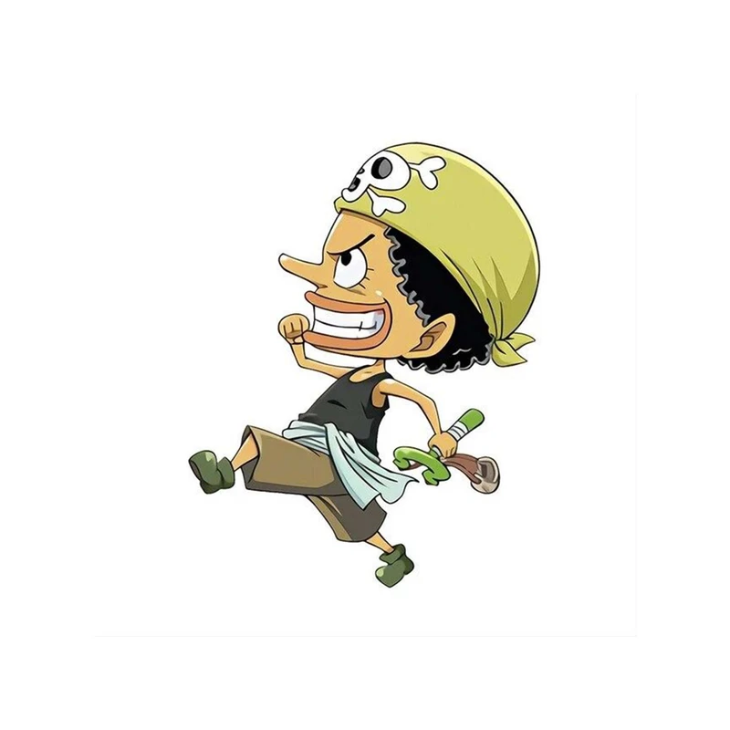 استیکر لپ تاپ و موبایل مدل انیمه طرح وان پیس اوسوپ one piece usopp کد 4675