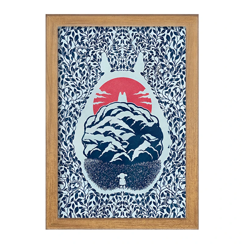 تابلو خندالو مدل انیمه توتورو کد F9069