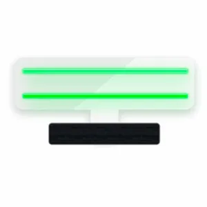 چراغ رومیزی مدل ریموت دار EQUAL-GL_GR-GLASS