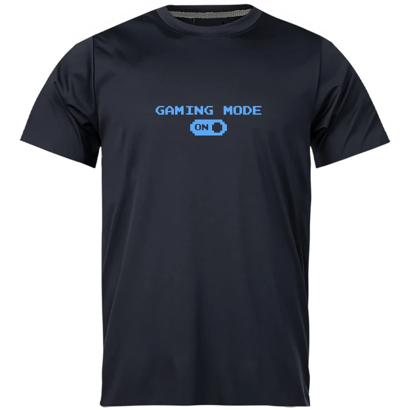 تی‌شرت آستین کوتاه مردانه مدل 012 - gaming mode