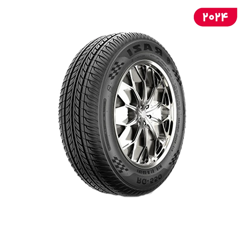 لاستیک خودرو رازی تایر مدل RG550 سایز 205/60/14 - تک حلقه