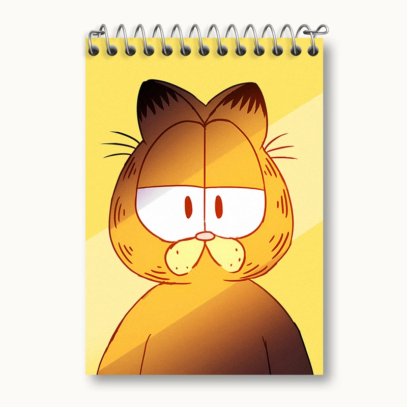 دفتر یادداشت 50 برگ خندالو طرح گارفیلد (Garfield)  کد N4939