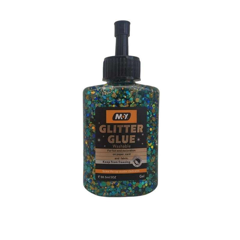 چسب مایع  اکلیلی موی مدل گلیتر گلو کد CH5