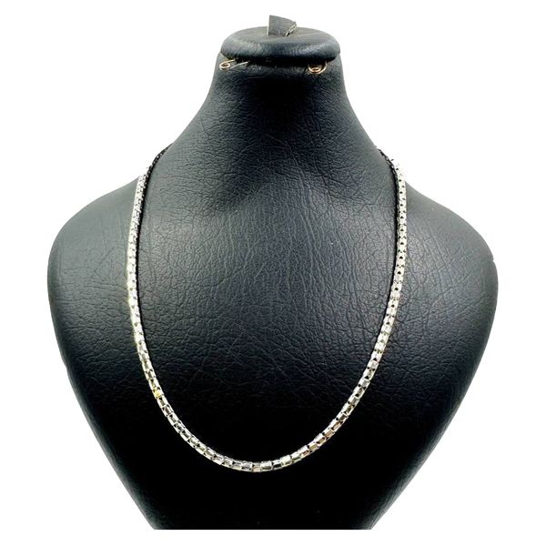 زنجیر نقره مردانه گیرا مدل G048