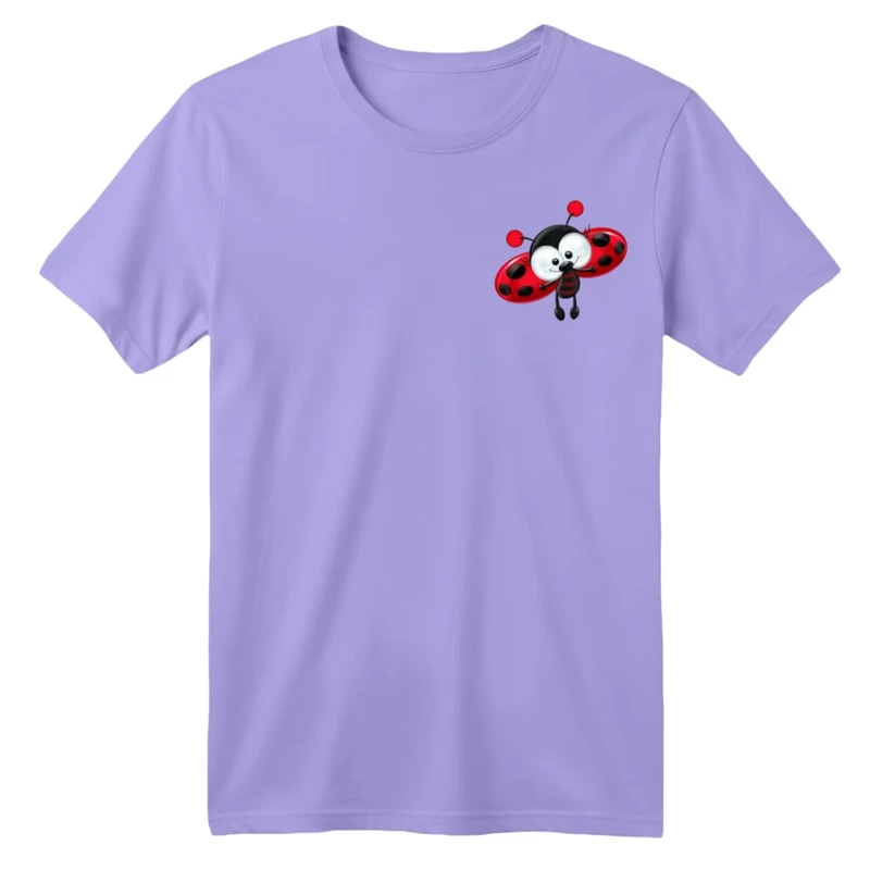 تی شرت آستین کوتاه بچگانه مدل کفشدوزک