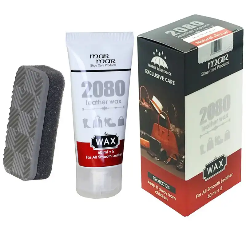 واکس کفش مرمر کد MD-2080 رنگ سفید