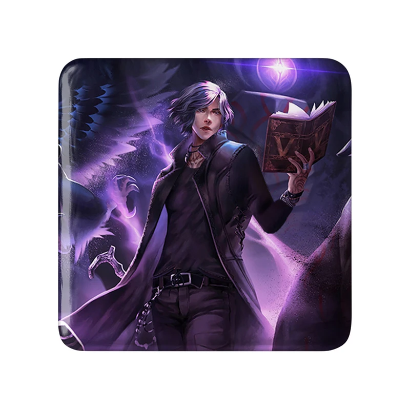 پیکسل خندالو طرح بازی دویل می کرای Devil May Cry مدل مربعی کد 30223
