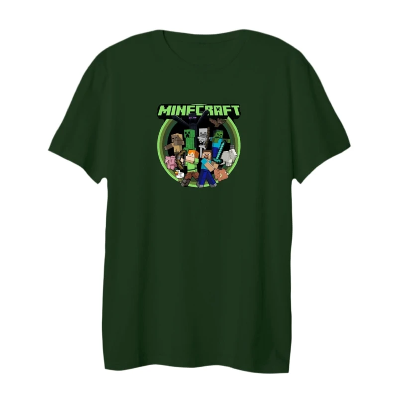 تی شرت لانگ آستین کوتاه زنانه مدل ماینکرفت کد 8