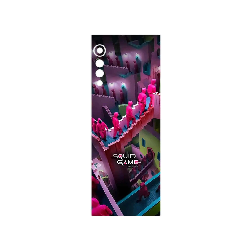 برچسب پوششی ماهوت مدل Squid Game مناسب برای گوشی موبایل ال جی Velvet 5G