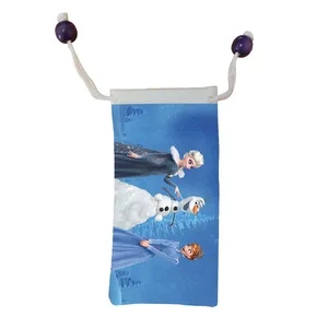 کاور عینک اطلس آبی طرح کارتون فروزن آنا و السا و اولاف و کریستف و سون مدل KE1279