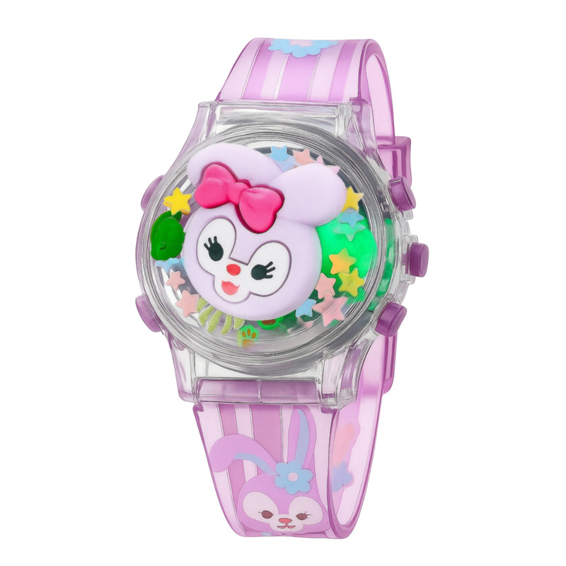 ساعت مچی دیجیتال بچگانه مدل اسپرت بند سیلیکونی اسپینری طرح خرگوش استلا کد s