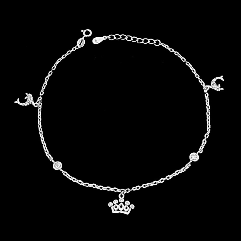 پابند نقره زنانه مدل PS510