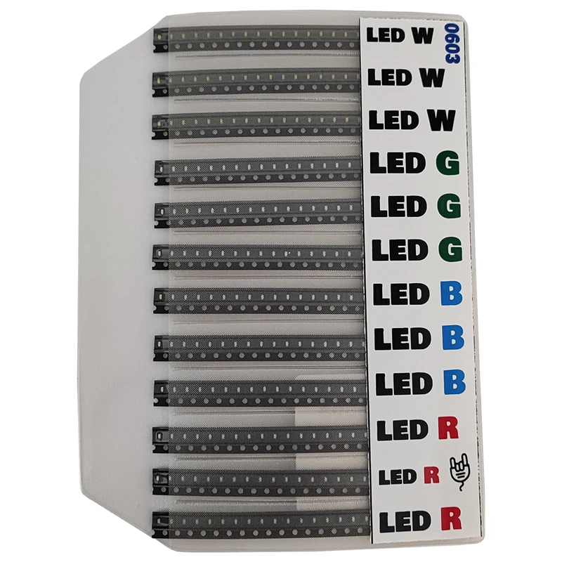 پک ال‌ای‌دی SMD مصیعلا مدل 0603 بسته 300 عددی