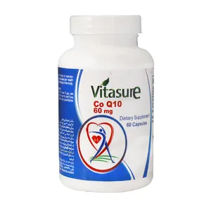 کپسول کوآنزیم کیوتن 60 میلی گرم ویتاشور بسته 60 عددی