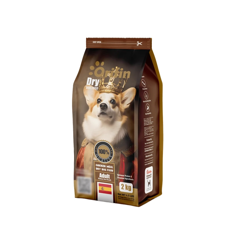 غذا خشک سگ بالغ اوریفین مدل نژاد متوسط با طعم مرغ وزن 2 کیلوگرم