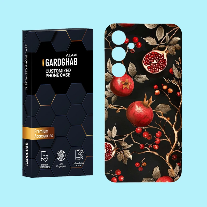 کاور گارد قاب علوی مدل هنری مناسب برای گوشی موبایل سامسونگ Galaxy A55