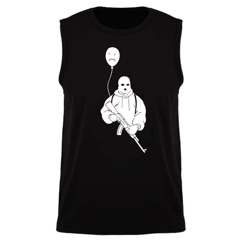 تاپ مردانه مدل GANG کد DH33 رنگ مشکی