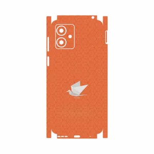 MAHOOT Minimalist origami bird-FullSkin Cover Sticker for Motorola Moto G14