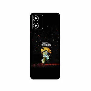 MAHOOT Grave of the Fireflies Cover Sticker for Motorola Moto E13