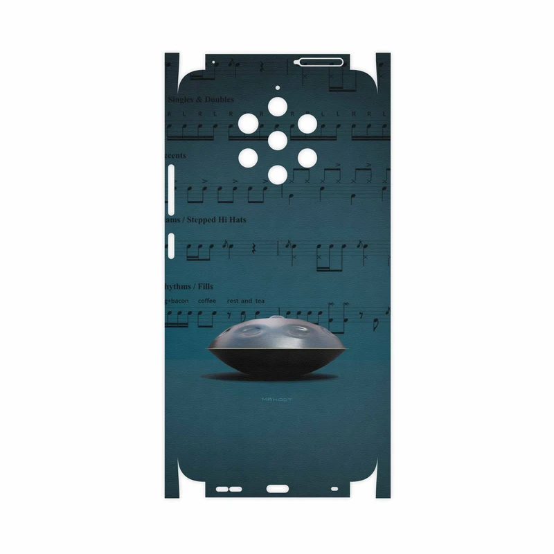 برچسب پوششی ماهوت مدل Hang Instrument-FullSkin مناسب برای گوشی موبایل نوکیا 9 Pureview