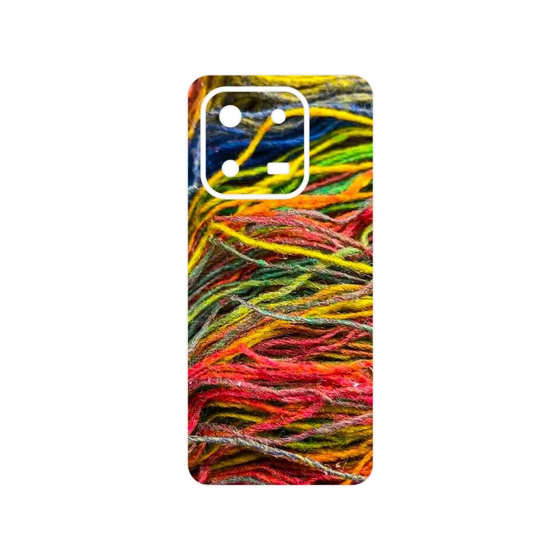 برچسب پوششی ماهوت مدل Fabric Texture 9 مناسب برای گوشی موبایل آنر X7d 4G