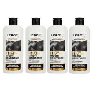 شامپو تقویت کننده مو لروکس مدل  Keratin وزن 300 گرم  بسته 4 عددی