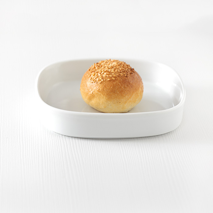 ظرف سرو چینی زرین ایران مدل Homa 17 بسته 2 عددی درجه یک