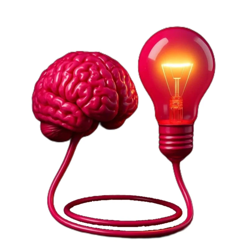 استیکر پارچه و لباس پاد آفرین مدل چراغ لامپ تکنولوژی Technology کد 2857