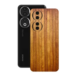 Remax cover sticker Leth model wood design suitable for Honor 90 mobile phone