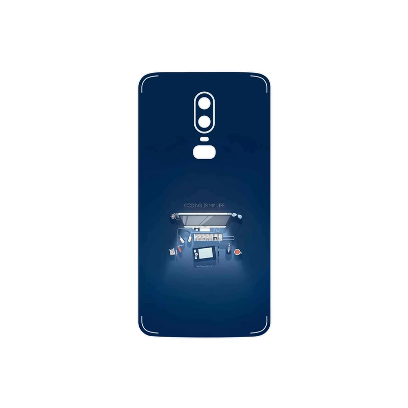 برچسب پوششی ماهوت مدل Programming 3 مناسب برای گوشی موبایل وان پلاس 6