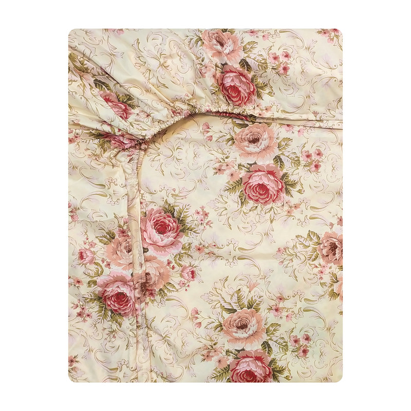 ملحفه آدنو مدل گلزار کد CH49 دونفره سایز 140x200 سانتی متر