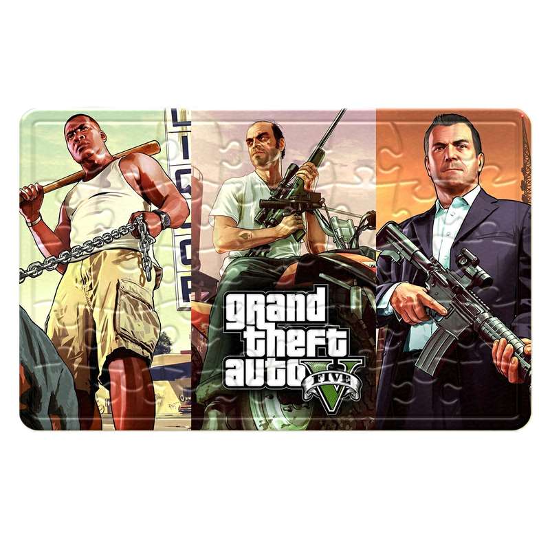 پازل 54 تکه مدل جی تی ای