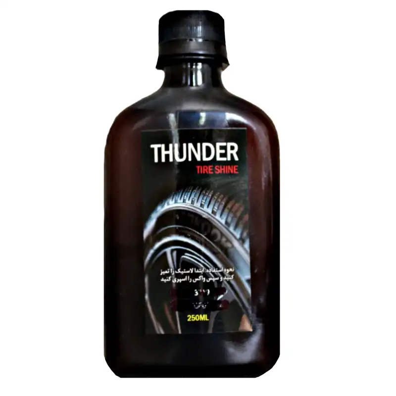 واکس لاستیک خودرو تاندر مدل T1 حجم 250 میلی لیتر