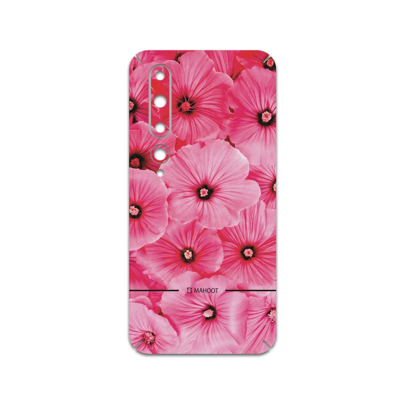 برچسب پوششی ماهوت مدل Pink-Flower مناسب برای گوشی موبایل شیائومی Mi 10 5G