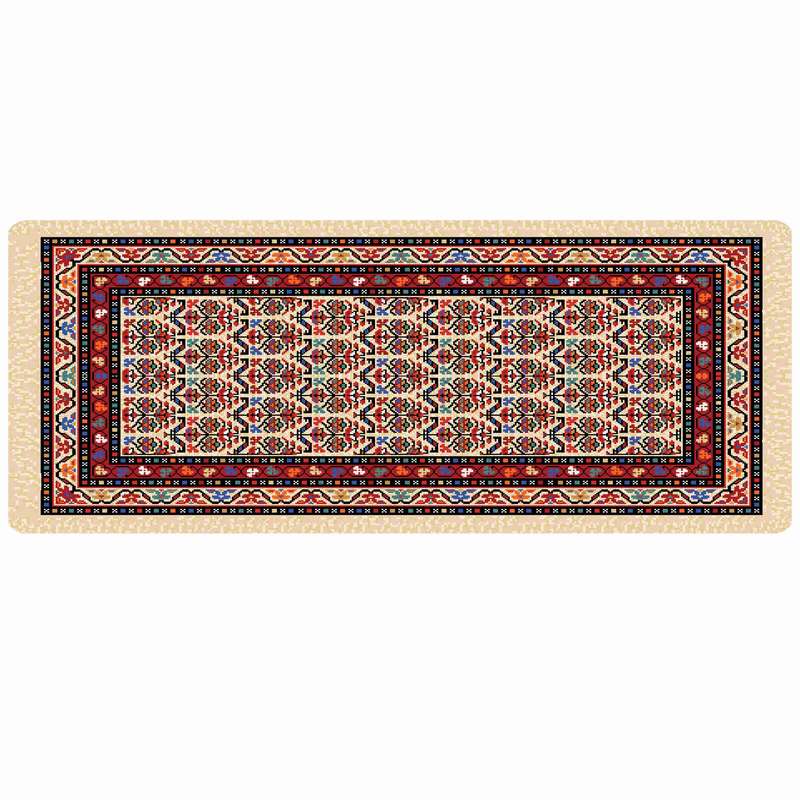 پادری طرح فرش مدل L6-212 سایز 46x109 سانتی متر