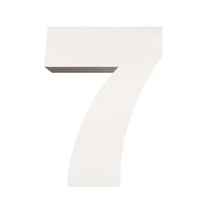 ماکت دکوری طرح حروف برجسته کد 7-MEDIUM