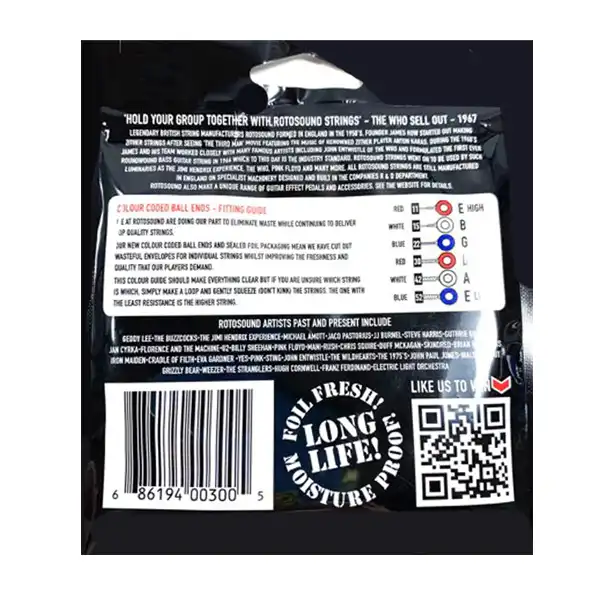 سیم گیتار آکوستیک روتوساند مدل NXA11